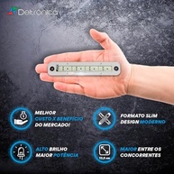 Kit Super Strobo Led para Som Automotivo Rgb 2 Faróis 12v Deltrônica - imagem 4