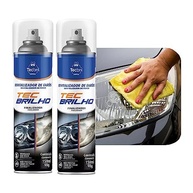 Kit 2 Revitalizador De Faróis Tecbril Spray 150ml + Mini Flanela: Faróis Novos e Brilhantes! - imagem 2