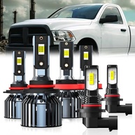 Kit Faróis LED Dodge Ram 1500/2500/3500 (2013-2018) - 6x Lâmpadas Potentes - imagem 2