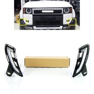 Faróis de Neblina LED Sequencial Âmbar para Toyota Land Cruiser LC250 2024-2025 | Luz Diurna DRL e Noturna Azul - imagem 1