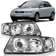 Farol Audi A3: Iluminação e Estilo Cromado - imagem 1