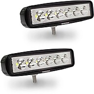 Farol Auxiliar Tarponn Retangular 6 LED – Potência e Durabilidade - imagem 1