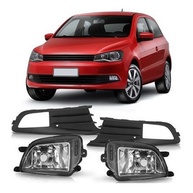 Farol de Milha Gol Voyage G6: Kit Completo + Grade Cromada - imagem 1