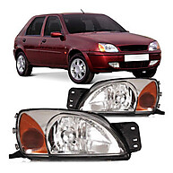 Farol Dianteiro Ford Fiesta 2000-2002 e Courier 2000-2010 - imagem 1