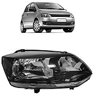 Farol Dianteiro Fox 2010-2014 com Máscara Negra - imagem 1
