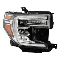 Farol LED GMC Sierra 1500 (19-22) Completo OE Direito - Alta e Baixa com Sinal - imagem 1