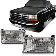 Farol F1000 97 98 99 Cromado – Segurança e Estilo no Seu Ford - imagem 1
