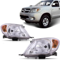 Farol Hilux 2005-2008 Cromado: Visibilidade e Estilo - imagem 1