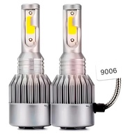 Par Lâmpadas Farol Full LED 9006 HB4 Alto Baixo 6500K 4800lm C6 - imagem 2