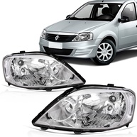 Farol Logan 2010-2013: Máscara Cromada + Visibilidade - imagem 1
