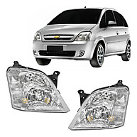 Farol Meriva: Iluminação e Estilo Cromado - imagem 1