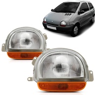Farol Twingo 93-98 Cromado: Visibilidade e Estilo - imagem 1