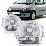 Farol Twingo: Iluminação e Estilo Cromado - imagem 1