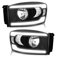 Farol LED WEELMOTO para Dodge Ram 1500/2500/3500: Iluminação Premium com DRL Integrado - imagem 1