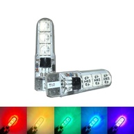 Lâmpada Automotiva LED RGB 16 Cores com Controle e App - Farolete e Meia Luz - imagem 4
