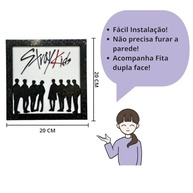 Quadro Decorativo Stray Kids - Design Exclusivo para Fãs de K-pop - imagem 4