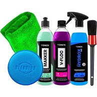 Kit Estética Automotiva Vonixx Completo: Hydrox Fast, Makker, V-Floc + Acessórios Karbox - imagem 1