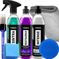 Kit Sintra Fast + Restaurax + Intense - Limpeza Profunda e Restauração Total para Plásticos Automotivos - imagem 1