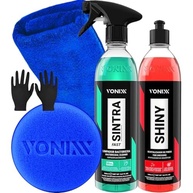 Kit Vonixx Sintra Fast Pretinho Shiny 500ml + Aplicador e Luva para Brilho Intenso - imagem 2