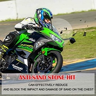 Para-brisa Dupla Bolha FATExpress para Kawasaki Ninja 400/250 2018-2021 (Fumaça Escura) - Fluxo de Ar e Proteção Aerodinâmica - imagem 5