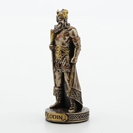 Odin All Father - Escultura de Resina Pintada à Mão | Decoração Nórdica Premium - imagem 4