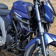 Protetor de Carenagem com Pedaleira para Yamaha Fazer FZ 25 (2018+) - Preto Fosco - imagem 4