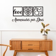 Kit Quadros Abençoado Por Deus: Decore com Fé! - imagem 2