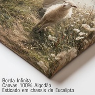 Kit 3 Quadros Decorativos Canvas Jesus - 50x70cm | Decore com Fé e Estilo - imagem 3