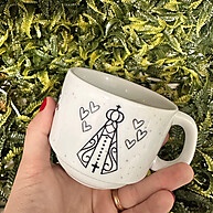 Caneca Religiosa Nossa Senhora Aparecida – Perfeita para Momentos de Fé - imagem 1