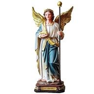 São Rafael Arcanjo em Resina Importada 20cm - Imagem Sagrada para Decoração e Fé - imagem 2
