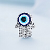 Pingente Mão Prata 925 Bamoer: Elegância e Fé - imagem 2
