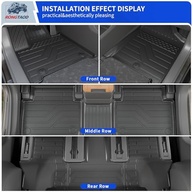 Tapetes de Chão e Porta-Malas Rongtaod para Hyundai Santa Fe 2024-2026 (6/7 Lugares, Gas/Híbrido) - imagem 3