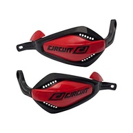 Protetor de Mão Circuit P4 FE para Moto - Preto/Vermelho | Segurança e Estilo Off-Road - imagem 3