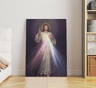 Quadro Decorativo em Canvas com Imagem de Jesus Cristo - 60x40cm | Decore com Fé e Estilo - imagem 5