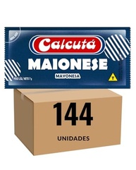 Maionese Sachê Calcuta Caixa Fechada 144un 7g - imagem 3