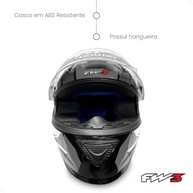 Capacete Fechado Fox FW3 GTX Grafite - Segurança e Estilo para Você! - imagem 3