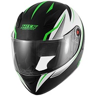 Capacete Moto Fechado Fokker Carbon X Fosco Verde - Segurança e Estilo Premium - imagem 2