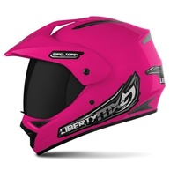 Capacete Fechado Pro Tork Liberty MX Vision Pro Rosa - Segurança e Estilo para Sua Aventura - imagem 2