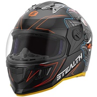 Capacete Fechado Pro Tork Stealth Carburetor Preto/Laranja - Segurança e Estilo para Sua Pilotagem (Tam. 60) - imagem 3