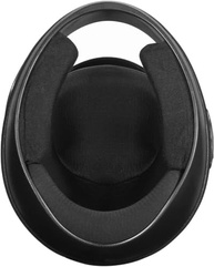 Capacete Fechado Sport Moto Classic Tam. 58 - Viseira Fumê Preto Fosco | Segurança e Estilo - imagem 3