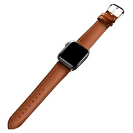 Pulseira Premium de Couro Com Fecho Clássico Compatível com Apple Watch 38mm 40mm 41mm 42mm 44mm 45mm 49mm Series 1/2/3/4/5/6/7/8/9/ Ultra 1 e 2 - imagem 4