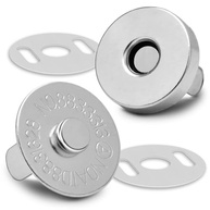 Kit com 24 Fechos Magnéticos 14mm para Bolsas e Artesanato - Coobigo - imagem 2