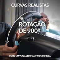 Volante Logitech G920 Driving Force e Pedais com Force Feedback para Xbox Series X|S, Xbox One, PC, Mac - imagem 4