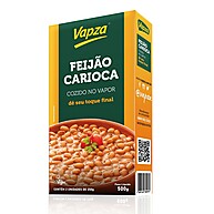 Feijão Carioca Cozido no Vapor 500g – Prático e Saudável - imagem 1