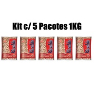 Feijão Rajado Kicaldo: Sabor e Qualidade em 5 Pacotes! - imagem 1