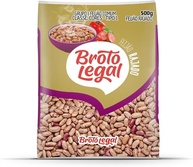 Broto legal Feijão Rajado Broto Legal 500G Pacote - imagem 1