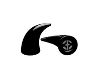 Chifres Magnéticos Flair MagNeatOhz para Capacete: Estilo Único e Divertido - Feito nos EUA! - imagem 3