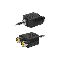 Adaptador P2 Macho Estéreo para 2x RCA Fêmea: Conecte Seu Áudio com Qualidade! - imagem 3