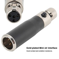 Adaptador Mini XLR 3 Pinos Fêmea para XLR Fêmea: Conexão de Áudio Profissional - imagem 5
