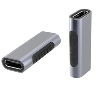 Adaptador USB-C Fêmea-Fêmea 100W: Carregue e Transfira Dados! - imagem 2